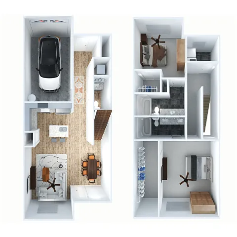 Floor plan 2C