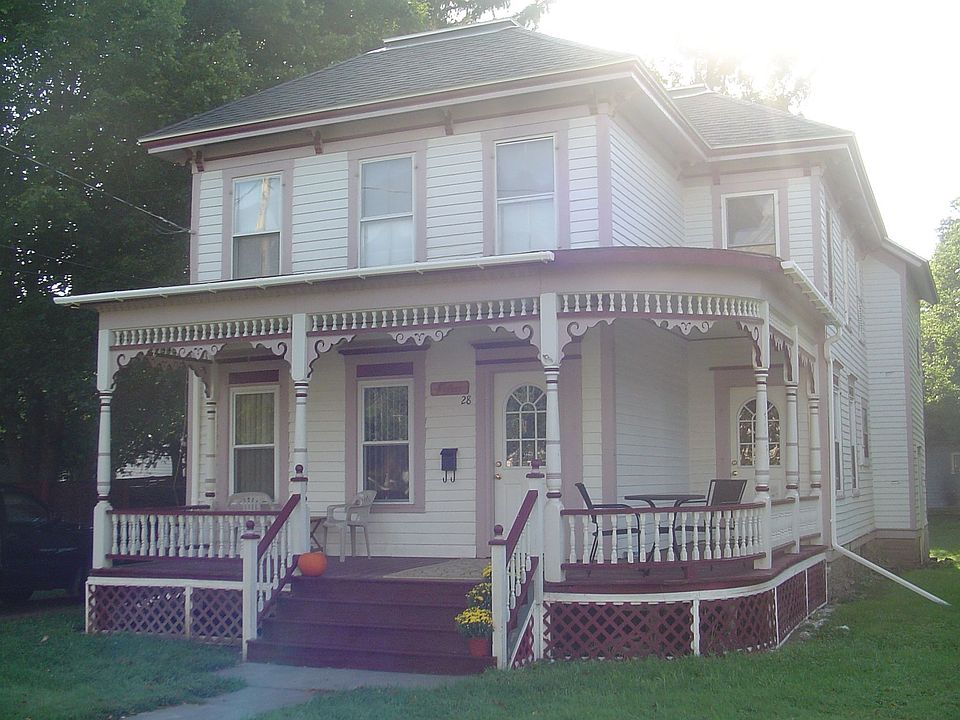 Well maintained Victorian with gorgeous wrap around porch.