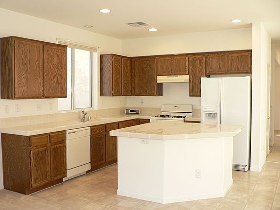 Kitchen is open to all rooms 