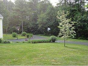 Drive way ready for games