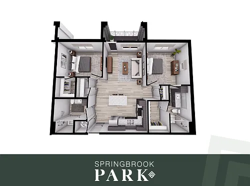 Floor plan Beck-B