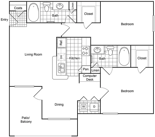 Floor plan B1