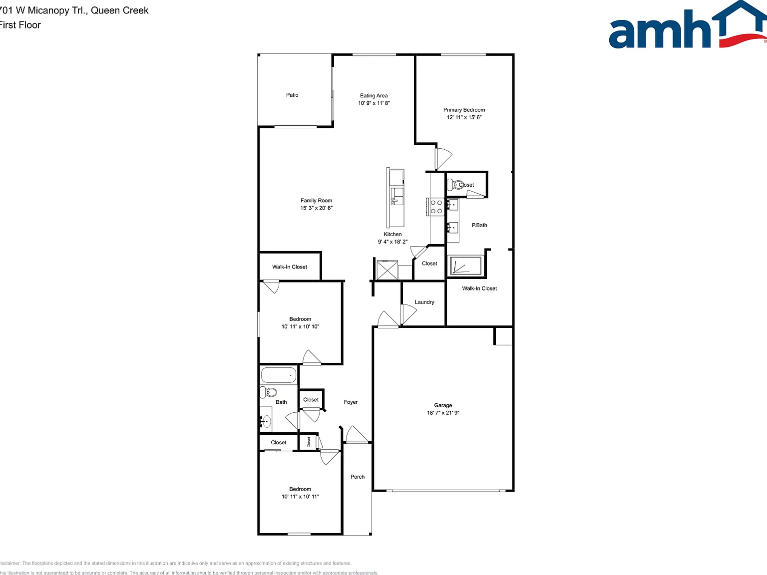 3 bed, 2.0 bath, 1613 sqft, $2,000 — Photo 2