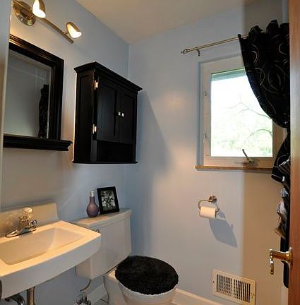 Half Bath off Kitchen