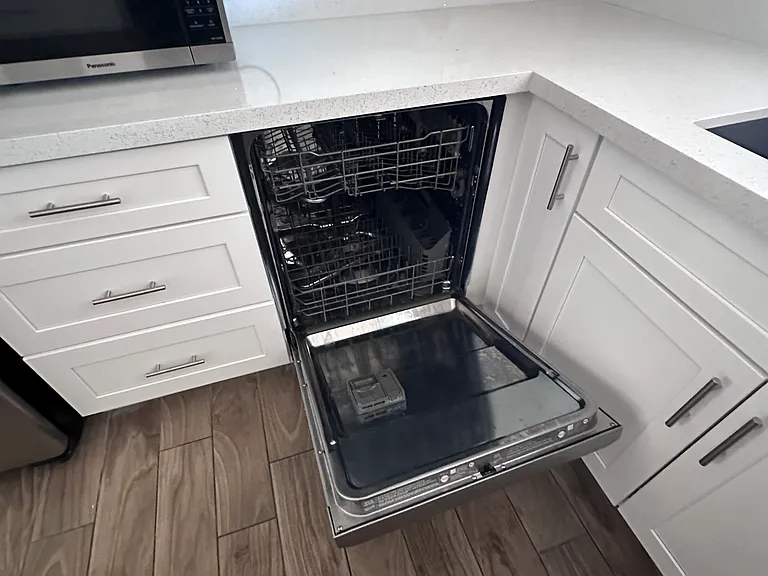 Stainless interior dishwasher