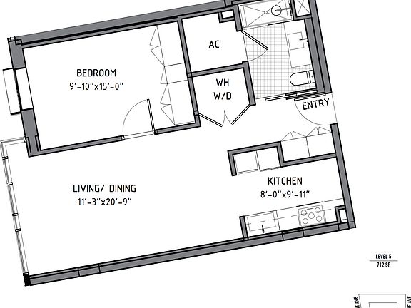 2nd image of 429 Kent Ave #532