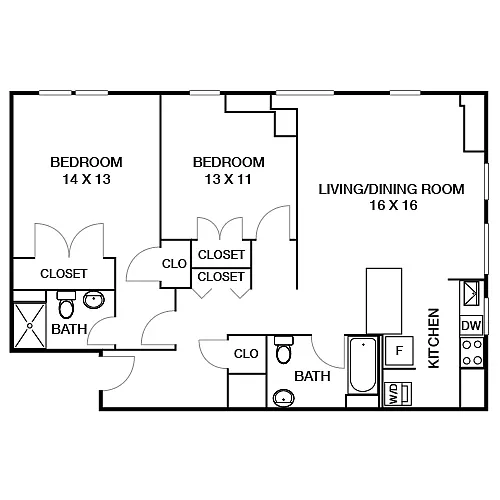 Floor plan Ludlow Premier