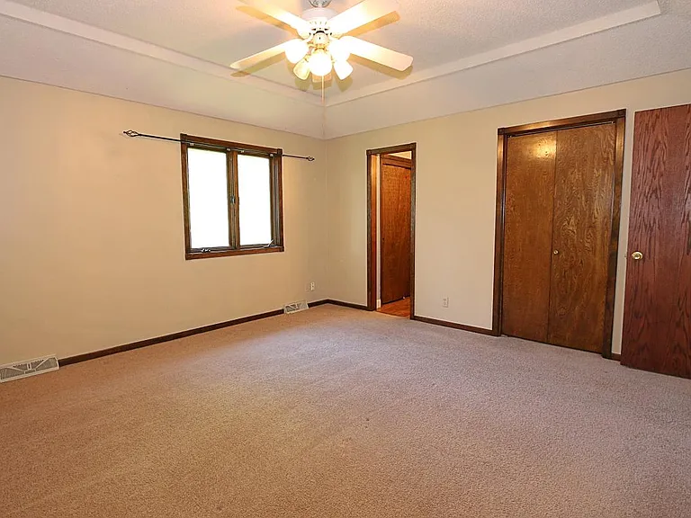 Master Bedroom, 2 Walk-In Closets