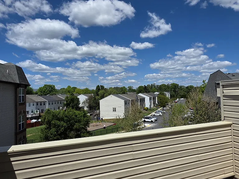 View from owner's suite/top floor balcony