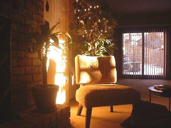 Gr8 Room looking out French doors to deck