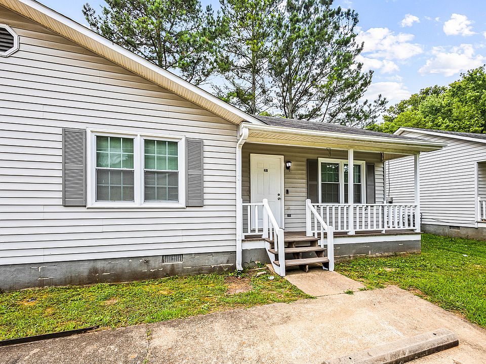 Front porch with new paint