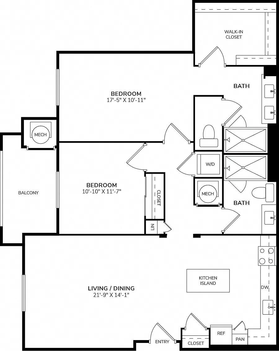 Floor plan B1