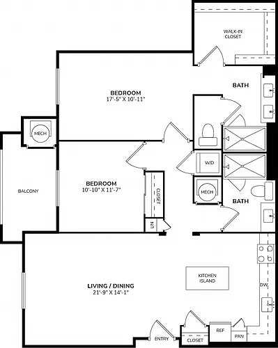 Floor plan B1