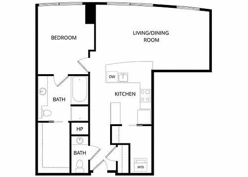 Floor plan Plan PH5 Penthouse