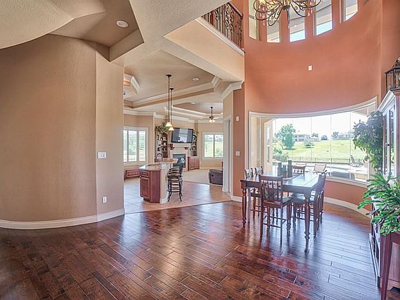 Fabulous concept with views to kitchen, dining, and living area. (2 large pantries in kitchen).