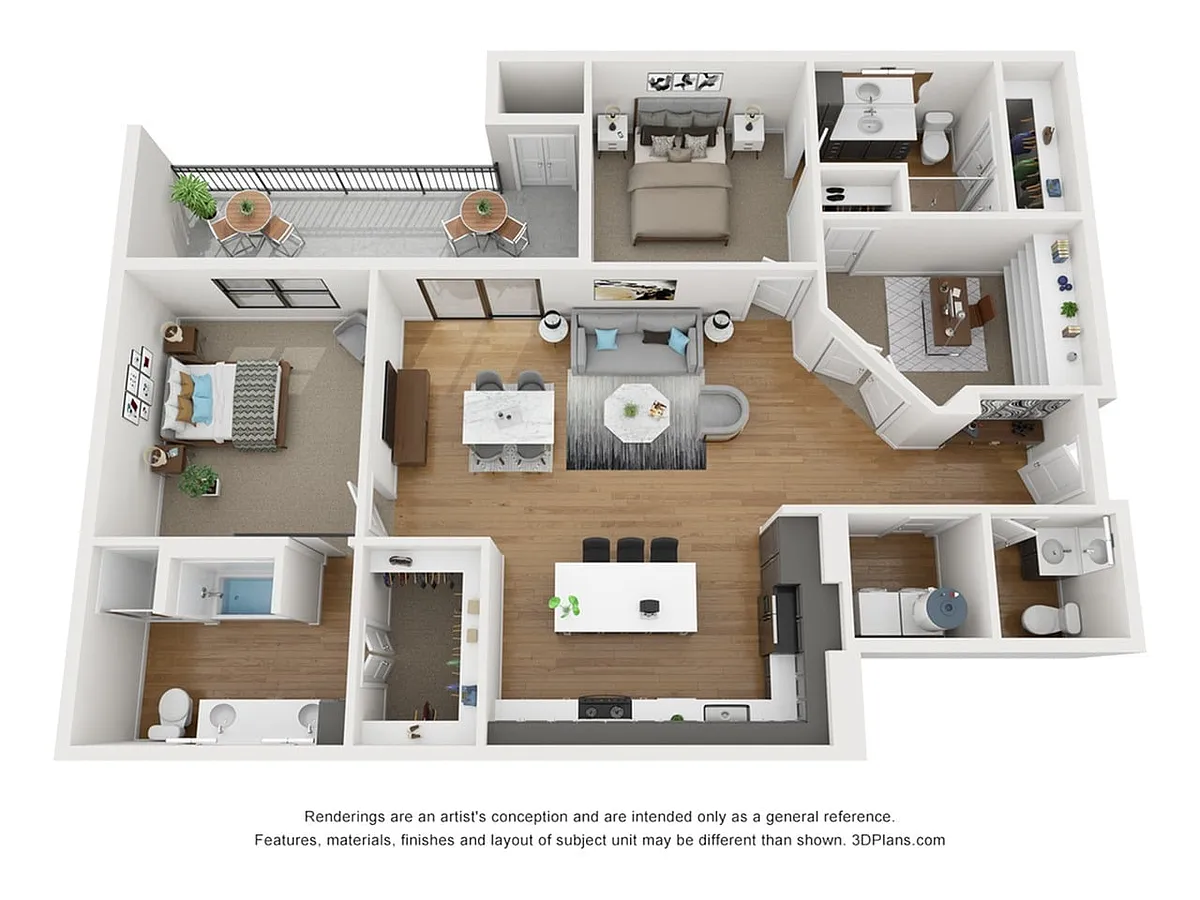 Floor plan B7