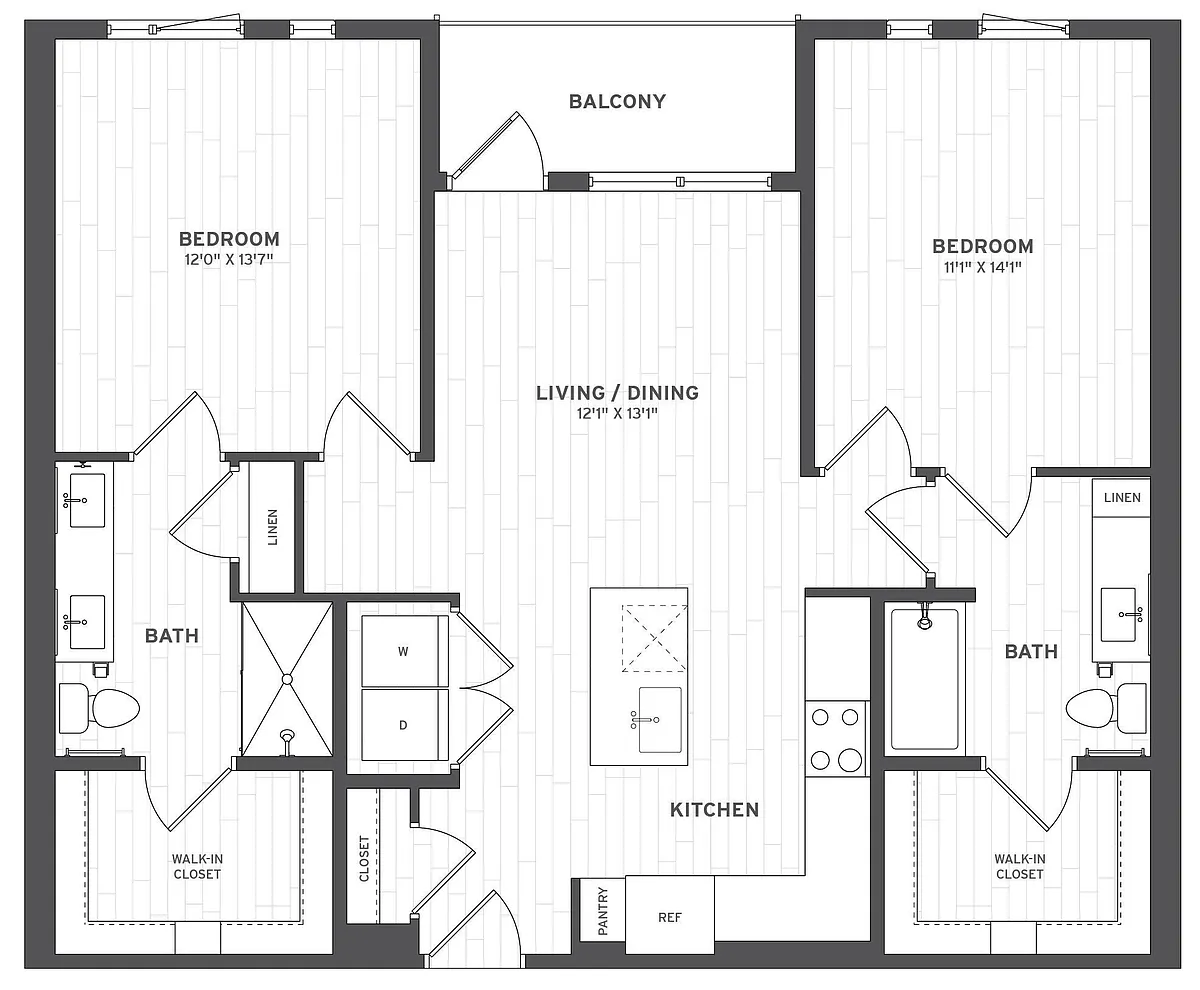 Floor plan 2A Type A