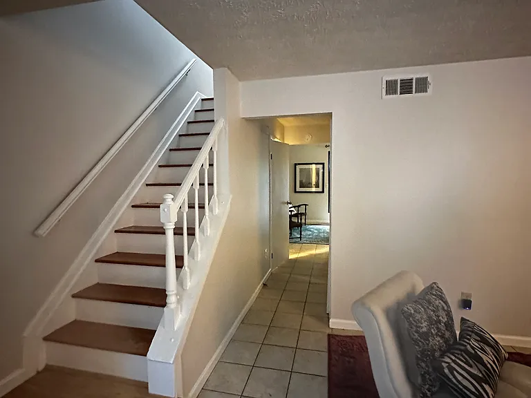 view from front room near entrance