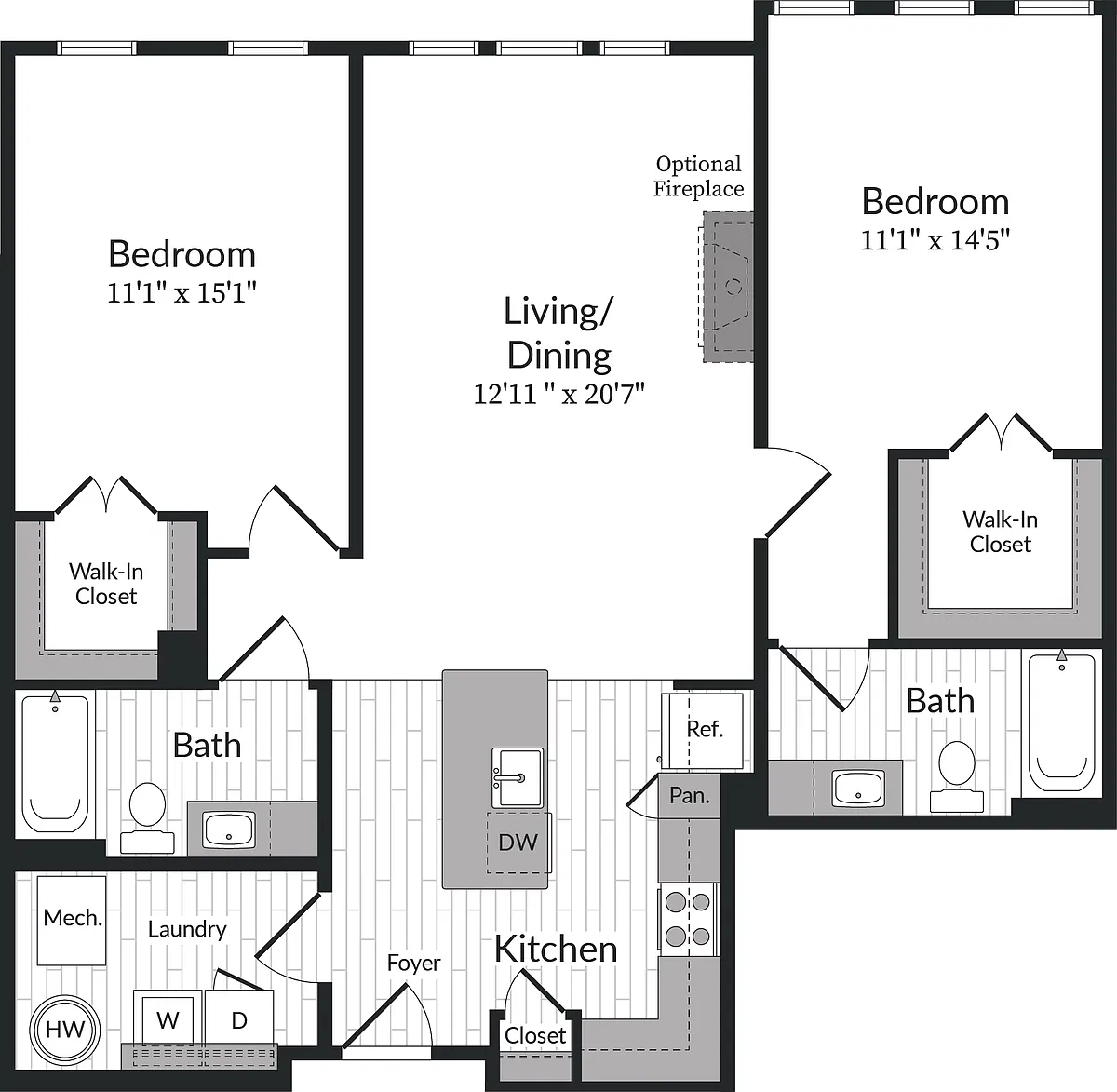 Floor plan E_CF