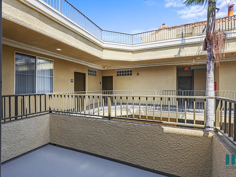 Large-Size Patio of an Upper Level Unit