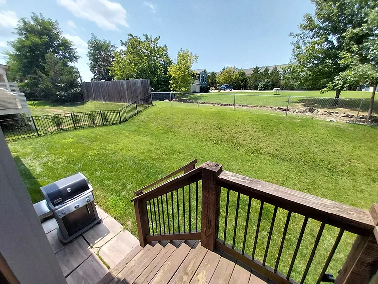Fully fenced backyard for children or furbaby(s).