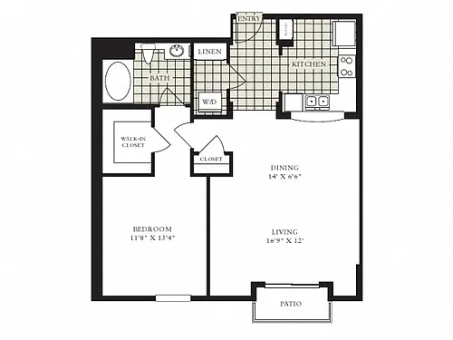 Floor plan Bel - air