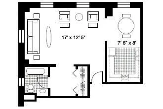 Floor plan Studio