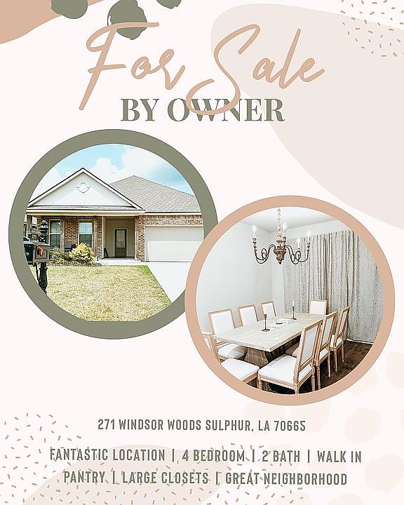 271 Windsor Woods, Sulphur, LA 70665 Zillow