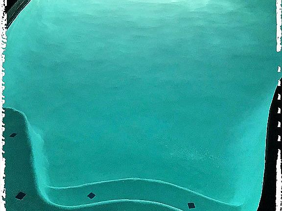 Pool at night