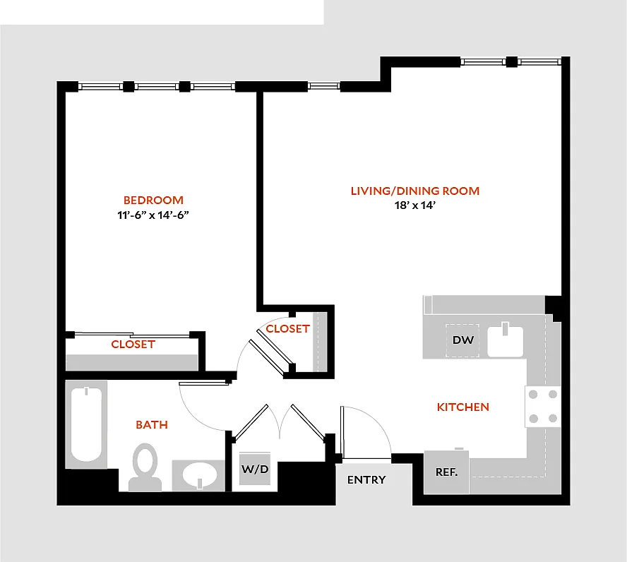 Floor plan Plan 1F