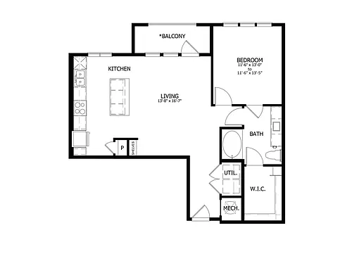 Floor plan Stag's Leap 8A8