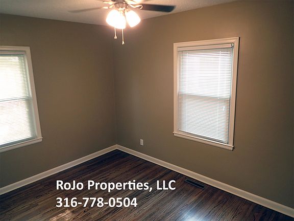 Refurbished hardwood floors and updated paint.