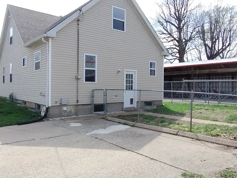 Off street parking & a fenced back yard.