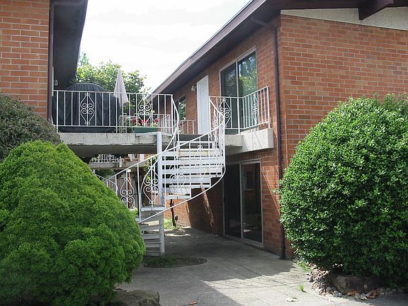 brick, and spiral staircases
