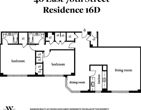 2nd image of 40 E 78th St #16D