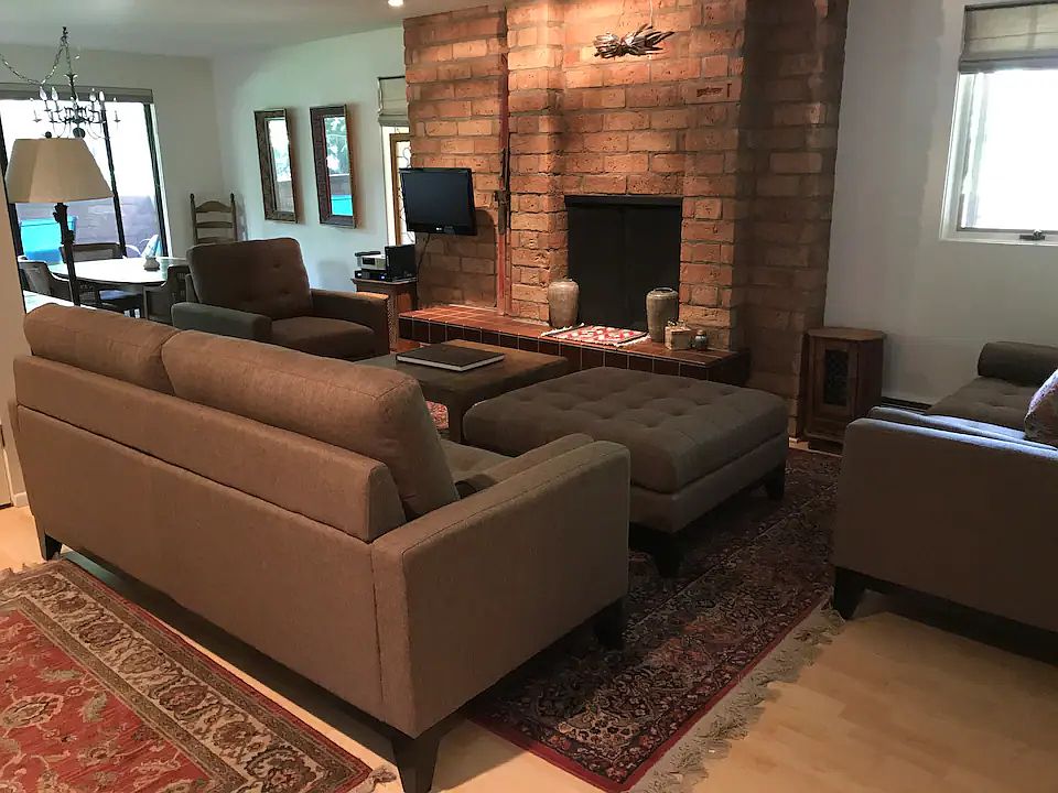 Living Room, dining area to left.