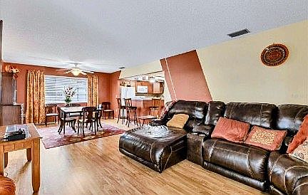 open floor plan