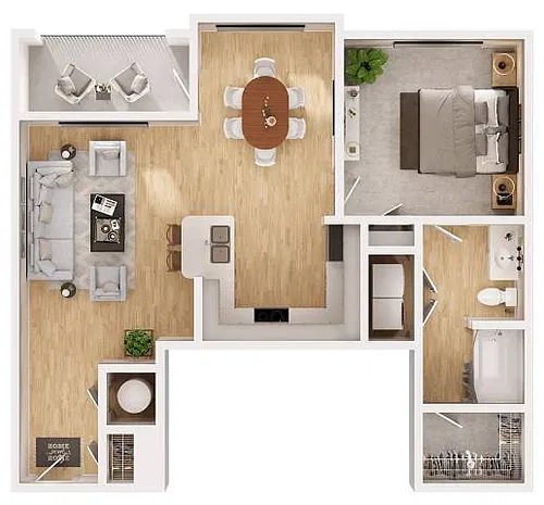 Floor plan Clover