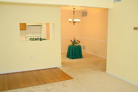 Dining Room View From Living Room