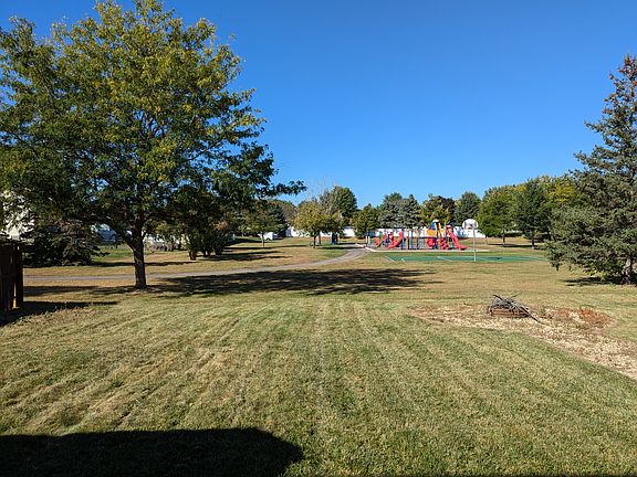 backyard that connects to the city park