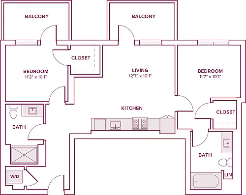 Floor plan B14