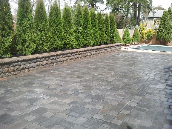 West Side patio