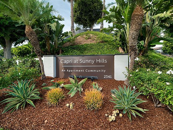 Exterior of apartment building.