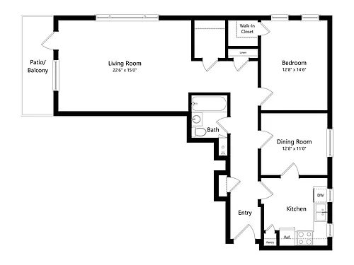 Floor plan Sutro