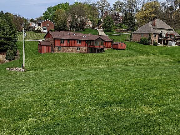 Top of property toward house