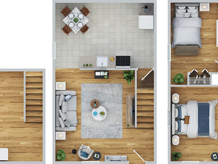 760 Sq. Ft. 760 Sq. Ft.