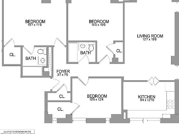 2nd image of 17 Park Ave APT 501