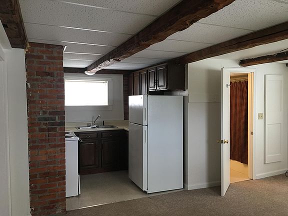 from Living room into Kitchen