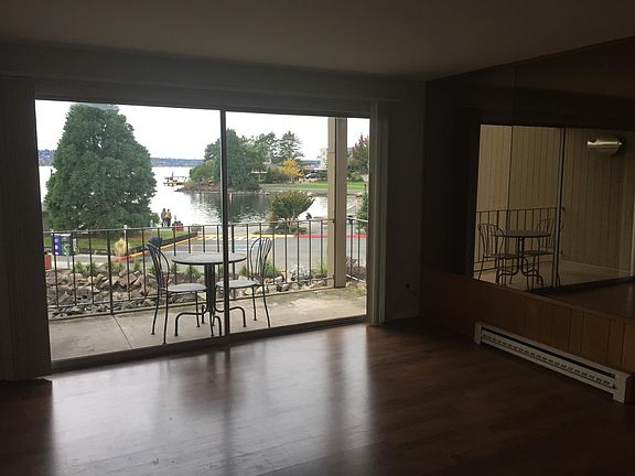 View from inside unit