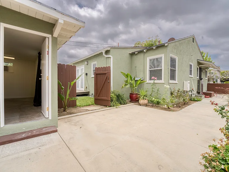 Side Yard/ Office Entrance